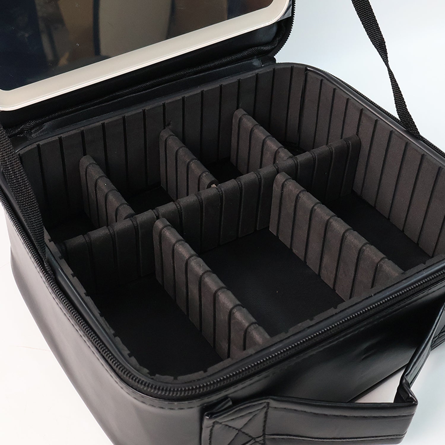 Black Premium Led Light Makeup Organizer Box (1 Pc) Black Premium Led Light Makeup Organizer Box (1 Pc)